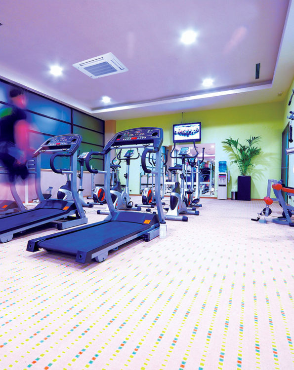 Cassette 800x800 salle de sport